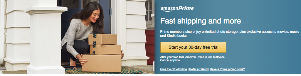 Amazon Prime Membership Only $67 (Reg. $99!)
