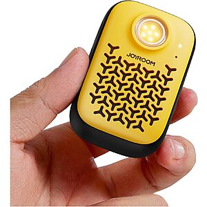 Joyroom Waterproof Wearable Clip-On Magnetic Bluetooth Speaker w/ LED Light $9.99 + Free Shipping w/ Prime or on $35+