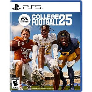 $9.99* | EA SPORTS College Football 25 (PlayStation 5) at Amazon