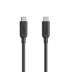 [Prime] $9.99* | 3' Anker USB-C to USB-C 3.1 Gen 2 Cable w/ up to 100W PD at Amazon