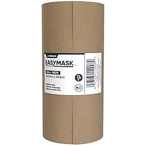 $2.28* | Trimaco 6" x 180' Brown General Purpose Masking Paper at Amazon