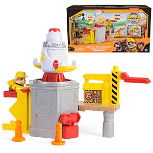 Rubble & Crew Launch & Spin Spaceship Playset $7 + Free Shipping w/ Prime or on orders over $35