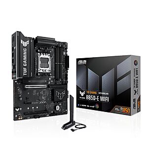 ASUS TUF GAMING B850-E WIFI AMD AM5 B850 ATX Motherboard + Resident Evil Requiem (PC Game) $168 + Free Shipping