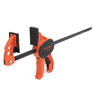 $6.99*:Pony Jorgensen 33808 E-Z HOLD 8-Inch Hobby/Craft Clamp, Orange at Amazon
