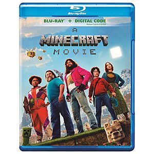 A Minecraft Movie (Blu-ray + Digital) $9.99 + Free Shipping w/ Prime or on $35+