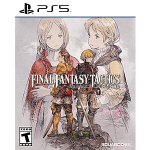 Final Fantasy Tactics The Ivalice Chronicles: Amazon Exclusive Edition (PS5, Physical) $32.99 + Free Shipping w/ Prime or on $35+