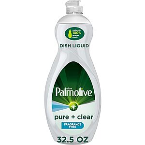 [SnS, AC] $2.79* | 32.5-Oz Palmolive Ultra Dishwashing Liquid Dish Soap (Pure + Clear, Fragrance Free) at Amazon