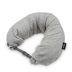 Samsonite Microbead 3-in-1 Neck Travel Pillow, Frost Grey, One Size $17