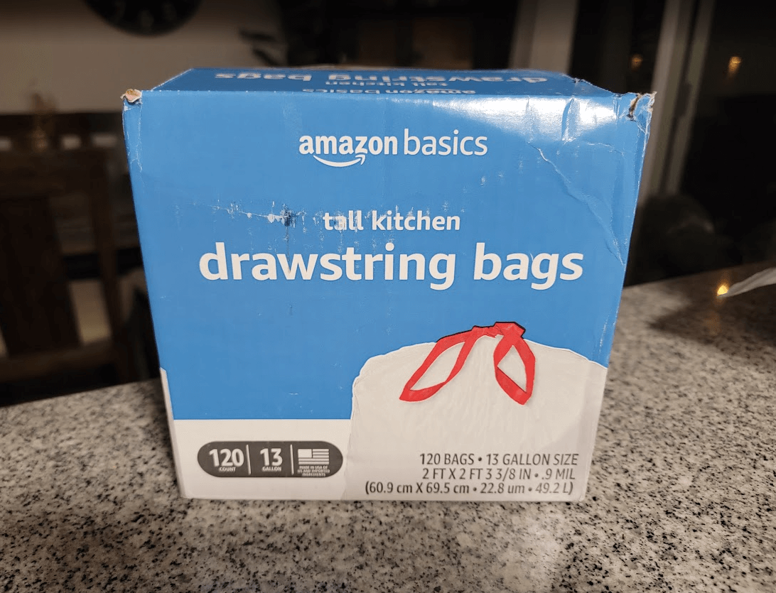 Amazon Basics 13-Gallon Trash Bags 120-Count Only $10 Shipped (reg. $25)