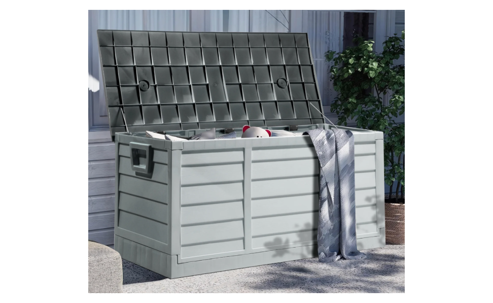 Ktaxon 75gal Outdoor Garden Plastic Storage Deck Box $39.99 (Reg $64.99) at Walmart!