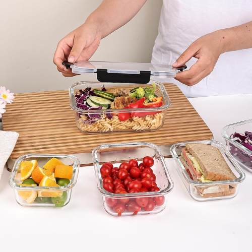 Glass Food Storage Sets On Sale! 16-PC Set Just $19.99 (reg $29.99)!